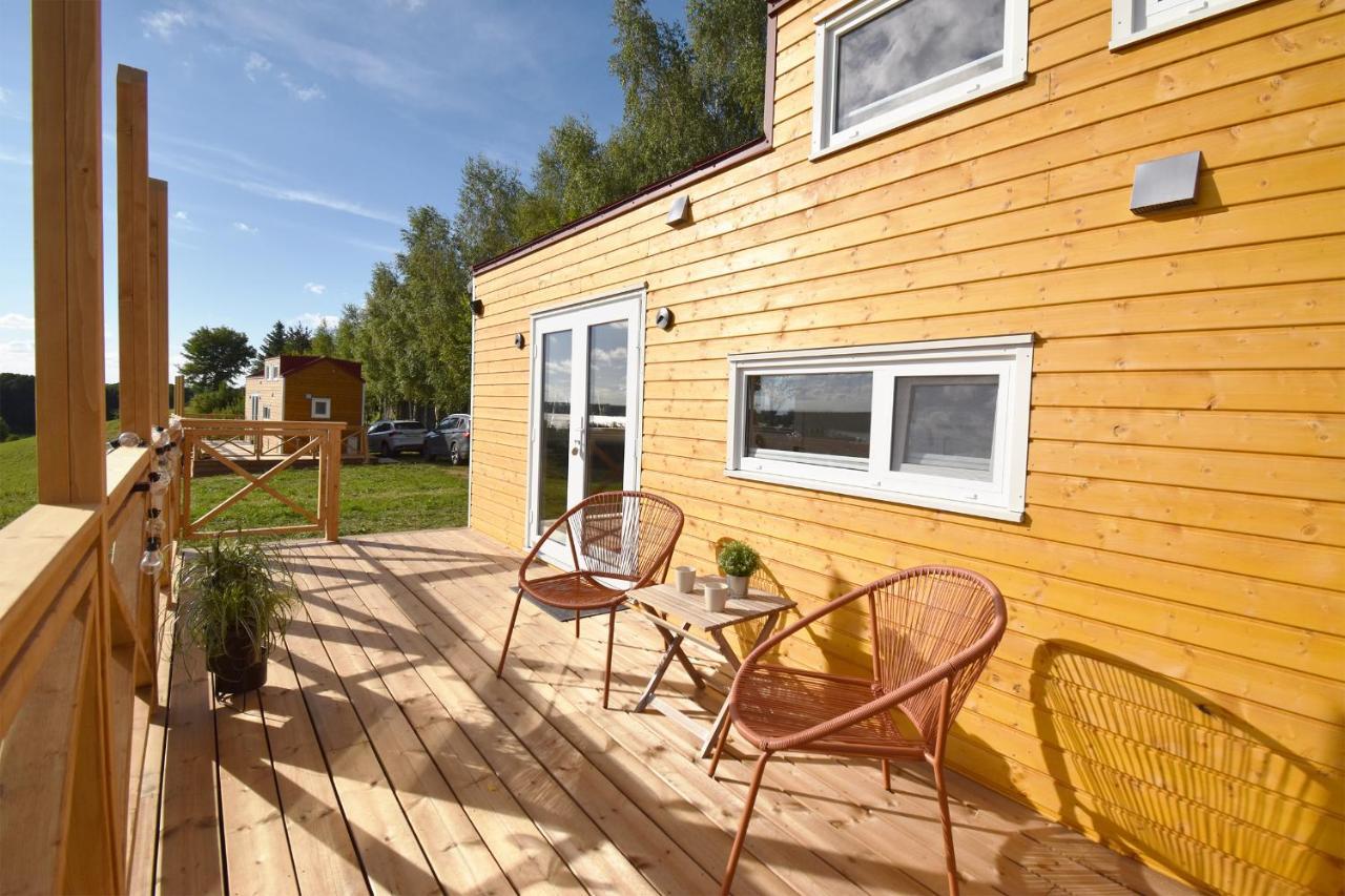 Dadaj Park - Tiny House Villa บิสกูเปียซ ภายนอก รูปภาพ
